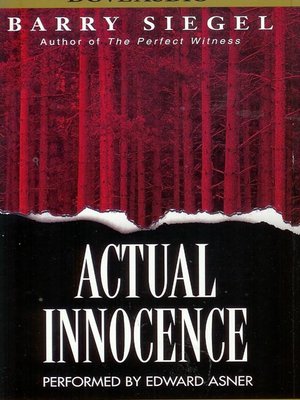 cover image of Actual Innocence